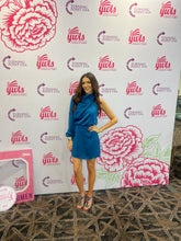Blue Dinner Date Dress